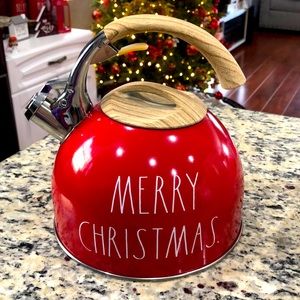 Rae Dunn Christmas kettle